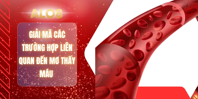 Giải mã các trường hợp liên quan đến mơ thấy máu 